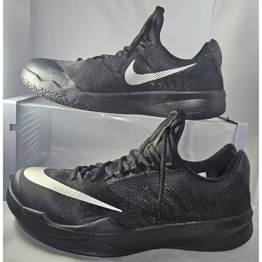 Nike Men's Black/Silver Zoom Run The One Anthracite Size 10.5
